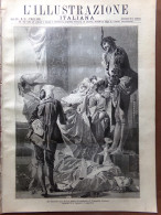 L'Illustrazione Italiana 7 Marzo 1886 Imbriani Quirinale Zanzibar Pellico Carlo - Before 1900