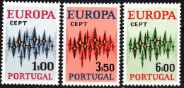 PORTUGAL 1972 EUROPA. Complete Set, MNH - 1972