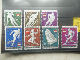 Burundi  708/711 + Pa Poste Aerienne 420/422 Mnh Neuf ** ( 1976 ) J.o. Insbruck - Unused Stamps