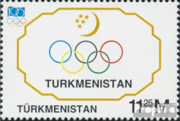 Turkmenistan 47 (kompl.Ausg.) Postfrisch 1994 IOC - Turkmenistan