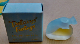 Miniature Parfum DELICIOUS FEELINS De Gayle HAYMAN - Miniatures Femmes (avec Boite)