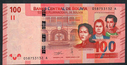 BOLIVIA NLP100 BOLIVIANOS 28.11.1986 Issued  2019 #0-----A  Signature 94      UNC. - Bolivia