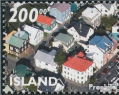 Island 1108 (kompl.Ausg.) Postfrisch 2005 Philatelie - Hausdächer Reykjavik - Neufs
