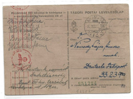 Feldpost Ungarn Budapest 1942 Zensur Eisenbahn Pionier Regiment - Feldpost 2. Weltkrieg