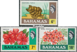 Bahamas 333-335 (kompl.Ausg.) Postfrisch 1971 Freimarken - 1963-1973 Interne Autonomie