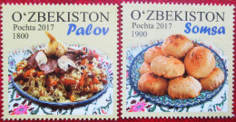 Uzbekistan  2018  National  Cuisine  2 V MNH - Usbekistan