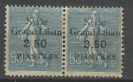 SYRIE  N° 97 Variétée Sans Virgule Tenant à Normal  NEUF* CHARNIERE   / Hinge  / MH - Unused Stamps