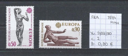 (TJ) Europa CEPT 1974 - Frankrijk YT 1789/90 (postfris/neuf/MNH) - 1974