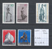 (TJ) Europa CEPT 1974 - 3 Sets (postfris/neuf/MNH) - 1974