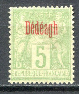 Réf 76 CL2 < -- DEDEAGH < N° 2 * NEUF Ch. * MH -- > - Neufs