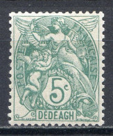 Réf 76 CL2 < -- DEDEAGH < N° 3 * Bien Centré NEUF Ch. * MH -- > 5 Cts Type Blanc - Unused Stamps