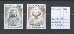 (TJ) Europa CEPT 1974 - Monaco YT 957/58 (gest./obl./used) - 1974