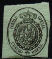 ESPAGNE 1855 * - Dienstmarken