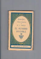 El Hombre Invisible Obras Completas H J Wells Colección Ideal Editorial Bauza - Altri & Non Classificati