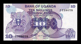 Uganda 10 Shillings ND (1982) Pick 16 Sc Unc - Uganda