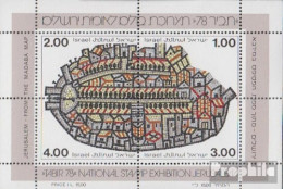 Israel Block17 (kompl.Ausg.) Postfrisch 1978 Briefmarkenausstellung - Nuevos (sin Tab)