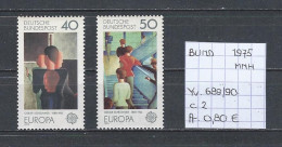 (TJ) Europa CEPT 1975 - Bundespost YT 689/90 (postfris/neuf/MNH) - 1975