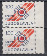 SALE !! 50 % OFF !! ⁕ Yugoslavia 1981 ⁕ SPET '81 Titograd, Montenegro / HOOTING Charity Stamp ⁕ 2v NG - Liefdadigheid