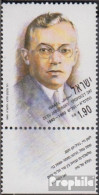 Israel 1173 Mit Tab (kompl.Ausg.) Postfrisch 1990 Todestag Zeev Jabotinsky - Unused Stamps (with Tabs)