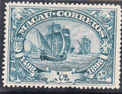 Macau, Macao, Caminho Mar. Para A India, 1/2 A. Verde, 1898, Mundifil Nº 70 MNG - Gebraucht