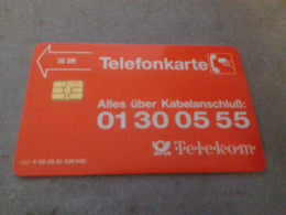 TELECARTE ALLEMANDE - A + AD-Reeks :  Advertenties Van D. Telekom AG