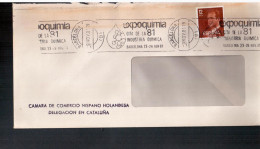 BARCELONA 1981 CC RODILLO EXPOQUIMIA QUIMICA CHEMICAL INDUSTRY - Química