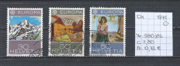 (TJ) Europa CEPT 1975 - Zwitserland YT 980/82 (gest./obl./used) - 1975