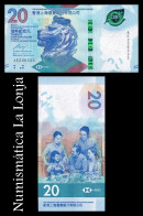 Hong Kong 20 Dollars HSBC 2018 Pick 218a Sc Unc - Hong Kong