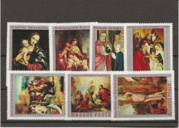 HONGRIE - SERIE TABLEAUX N° 2136 A 2142 NEUF LEGERE CHARNIERE  -ANNEE 1970 - Nuovi