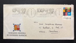 SPAIN, Cover With Special Cancellation « EXPO '92 », « ALGECIRAS  Postmark », 1990 - 1992 – Sevilla (España)