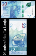 Hong Kong 20 Dollars Bank Of China 2021 Pick 348b Sc Unc - Hongkong