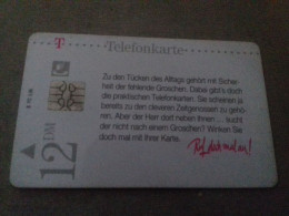 TELECARTE ALLEMANDE - A + AD-Serie : Pubblicitarie Della Telecom Tedesca AG