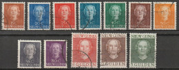 Nederlands Nieuw Guinea 1950, NVPH 10-21 Gestempeld/used - Niederländisch-Neuguinea