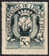 Vignette/ Vinheta, Portugal - 1934, Grandes Festas De Lisboa -|- MNH - No Gum - Lokale Uitgaven