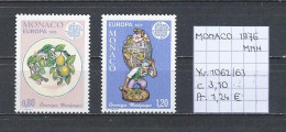 (TJ) Europa CEPT 1976 - Monaco YT 1062/63 (postfris/neuf/MNH) - 1976