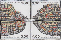 Israel 756-759 (kompl.Ausg.) Postfrisch 1978 Briefmarkenausstellung - Nuevos (sin Tab)