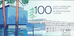 Finnland MH15 (kompl.Ausg.) (mit Nummern 960-967) Postfrisch 1985 Banknotendruckerei - Libretti