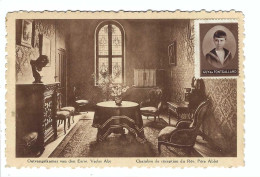 Westmalle   Cisterciënzer Abdij   Abbaye Cisttercienne  Ontvangstkamer Van Den Eerw. Vader Abt  1937 - Malle