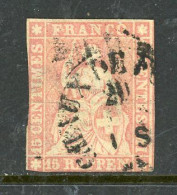 Switzerland USED 1855 - Gebraucht