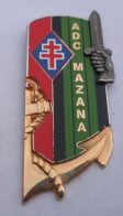INSIGNE ADC MAZANA 187° PROMOTION ENSOA  - Arthus Bertrand G 4673 - SANS ATTACHE - Army
