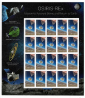 US 2023,Space Scott # 5820 NEW Osiris-Rex Asteroid Mission (forever) MNH, Sheet Of 20 - Ganze Bögen
