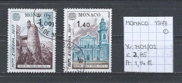 (TJ) Europa CEPT 1977 - Monaco YT 1101/02 (gest./obl./used) - 1977