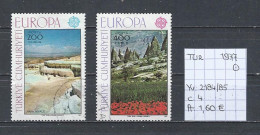 (TJ) Europa CEPT 1977 - Turkije YT 2184/85 (gest./obl./used) - 1977