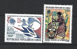 Timbre Du Congo  Neuf **  N 640 / 641 - Unused Stamps