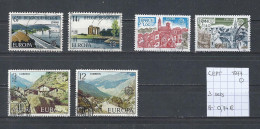 (TJ) Europa CEPT 1977 - 3 Sets (gest./obl./used) - 1977