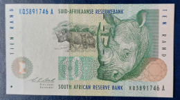 South Africa 10 Rand Year 1993 P123A UNC - South Africa