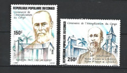 Timbre Du Congo Neuf ** N 710 / 711 - Unused Stamps