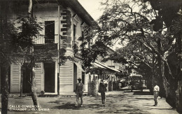 Colombia, GIRARDOT, Calle Comercial, Car (1931) RPPC Postcard - Kolumbien