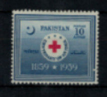 Pakistan - "Centenaire De L'idée De La Croix-Rouge" - Neuf 1* N° 106 De 1959 - Pakistan