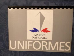 Uniformes Marine Nationale - 1990 - 32 P - Photos Couleurs - Schiffe